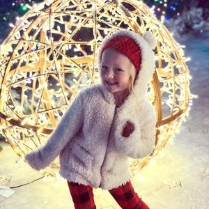 🎉HP🎉EUC Girl’s Fuzzy Jacket
